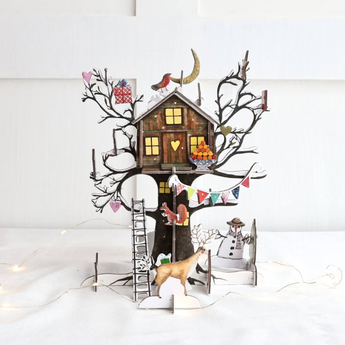 'Christmas Treehouse' Pop and Slot Advent Calendar Winter's Moon