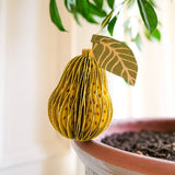 Pear Honeycomb Ornament