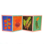 Veg Patch Concertina Card - Winter's Moon 