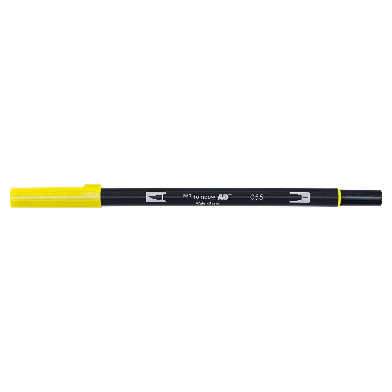 tombow abt - process yellow dual pen on white background - winter's moon