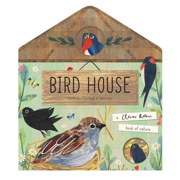 'Clover Robin's Bird House' Interactive lift-the-flap Kid's Book