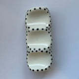 Ceramic Paintbrush Holder - Winter's Moon 