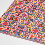 'Patchwork Bold Geometric Patterned' Gift Wrap, designed by Monika Forsberg