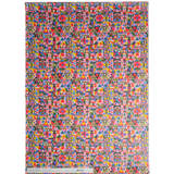 'Patchwork Bold Geometric Patterned' Wrapping Paper - Winter's Moon 