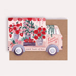 'Truck Loads of Love' Greetings Card - Winter's Moon 