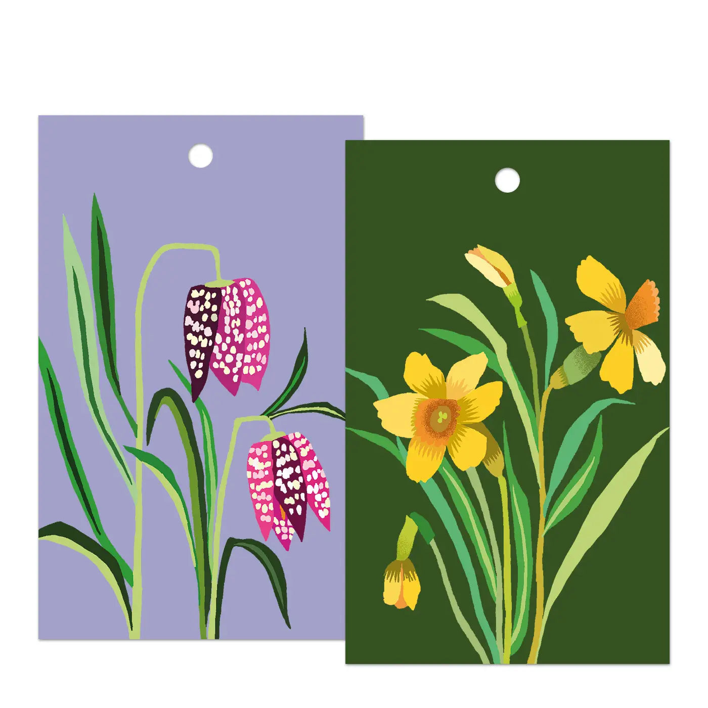 'Spring' Pack of 6 Gift Tags - Winter's Moon 