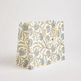 Block Printed Luxury Gift Bags - Large (Bluestone) - Winter's Moon 