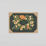 'Happy Birthday' Shaped Greetings Card - Winter's Moon 