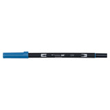 tombow abt - navy blue dual pen on white background - winter's moon