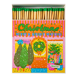 Letterpress Printed Luxury Matches - 'Christmas Supplies'