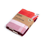 Pack of 2 Face Cloths - Stripe Pink