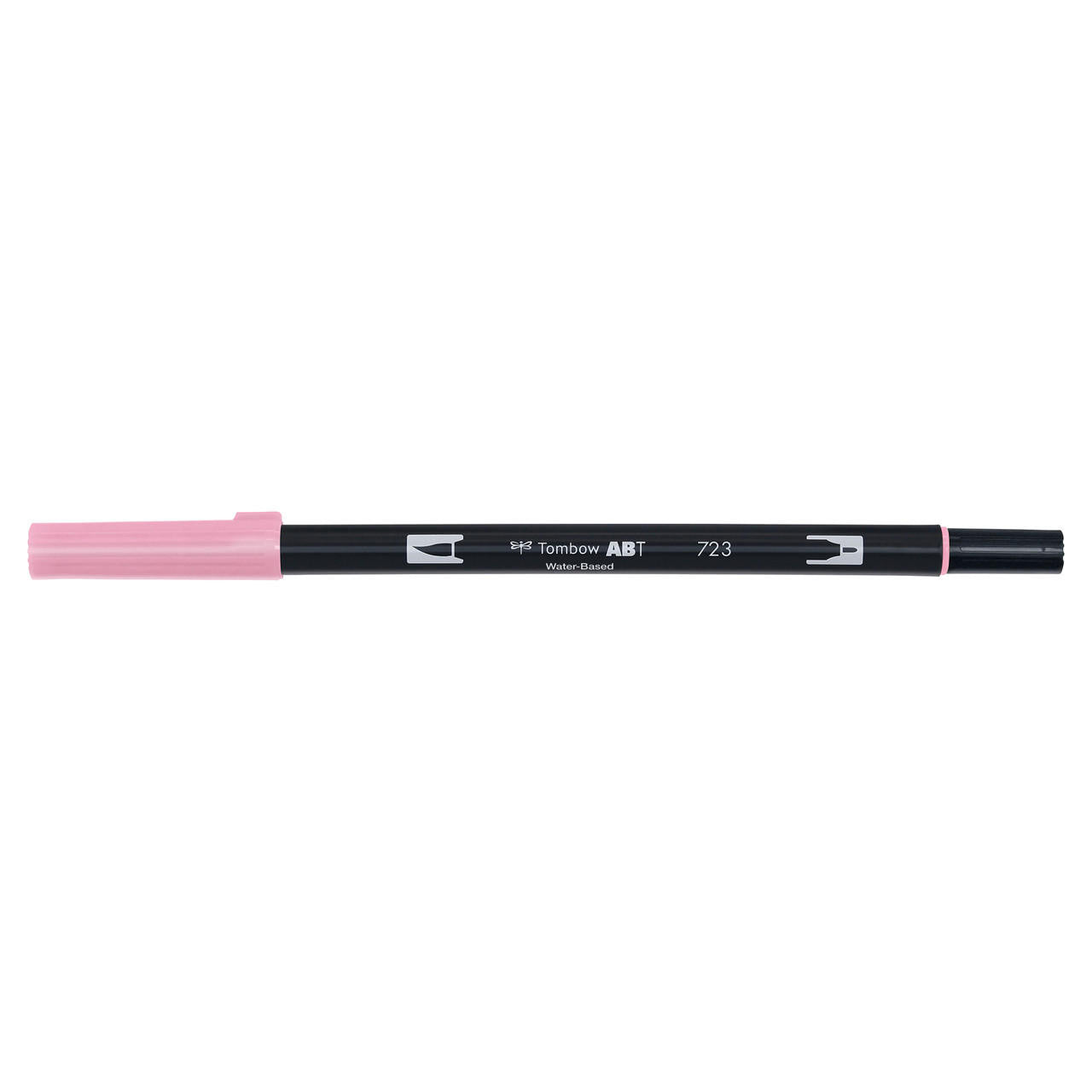 tombow abt - pink dual pen on white background - winter's moon