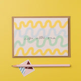 'Hello little one' Greetings Card