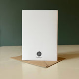 'White Vessels, Red Apple' Greetings Card