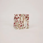 Block Printed Luxury Gift Bags - Small (Scarlet) - Winter's Moon 