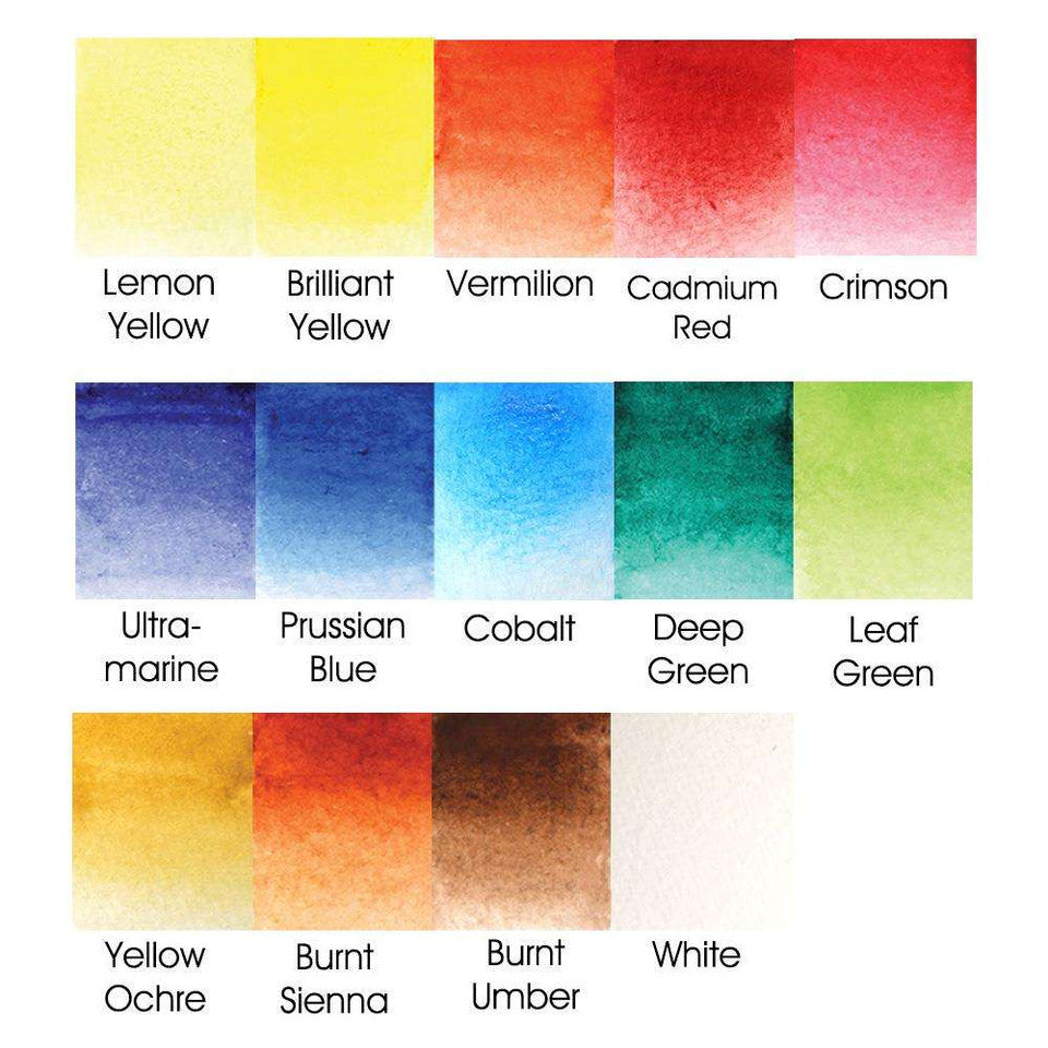Watercolour Paint Set - Winter's Moon 