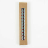 Polka Dot Light Blue/Red Candles - Pack of 2