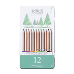 Tombow Ki-Monogatari Eco Coloured Pencils - Set of 12 - Winter's Moon 