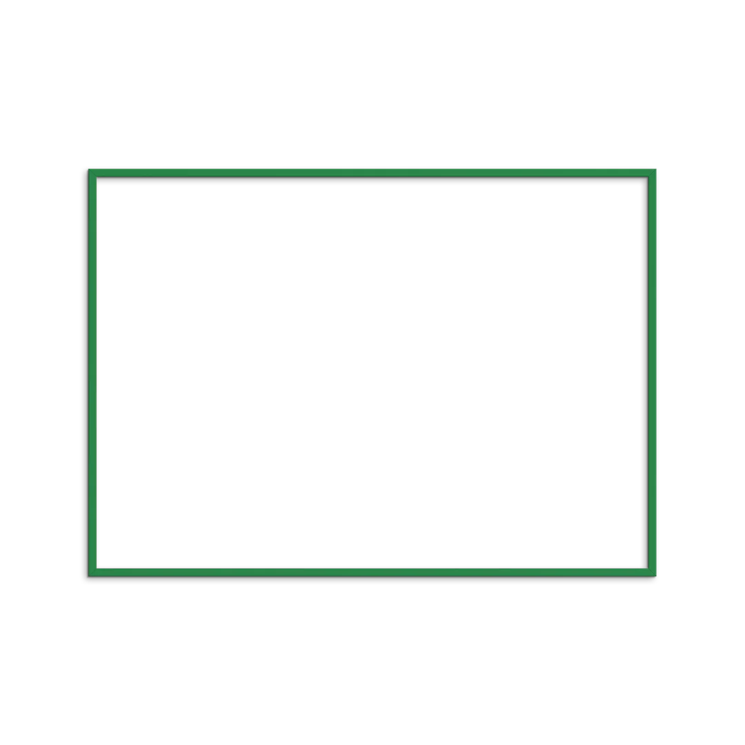 Green Wooden Picture Frame - Winter's Moon 