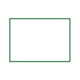 Green Wooden Picture Frame - Winter's Moon 