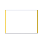Yellow Wooden Picture Frame - A4 - Winter's Moon 