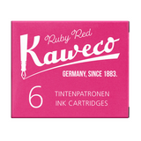 Kaweco Ink Cartridges - Ruby Red