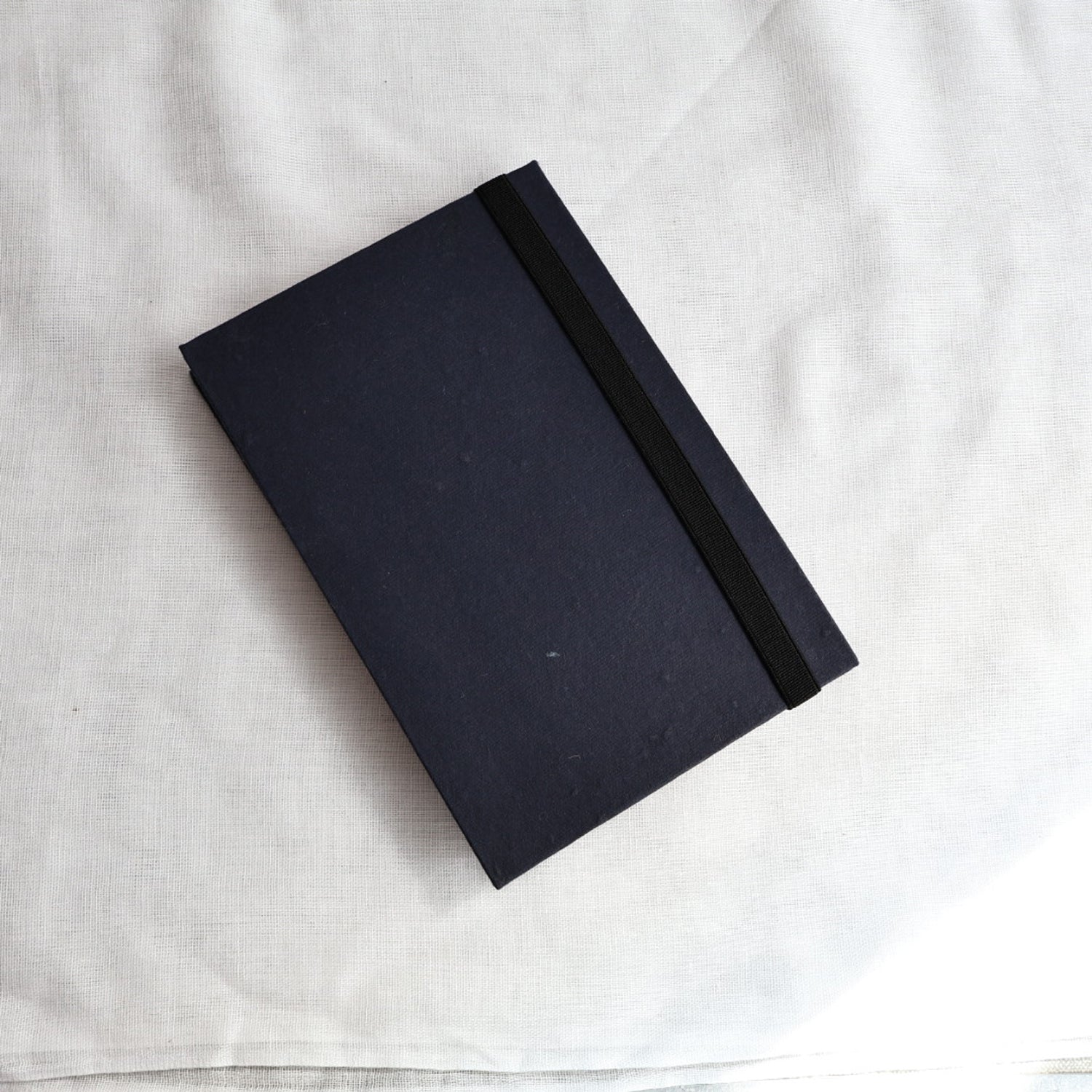 Handmade Concertina Sketchbook - A5 or A6 - Winter's Moon 