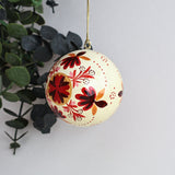Papier Mâché Baubles - Berry