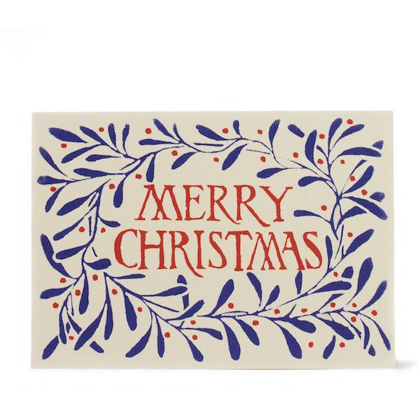 'Merry Christmas' Greetings Card - Winter's Moon 