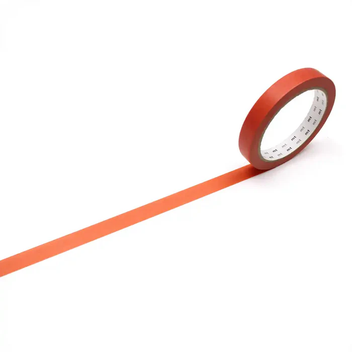 MT wrapping - large core washi tape in shade shuaka on white background - winter's moon