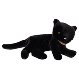 Maileg Medium Sleeping Kitten Plush - Black - Winter's Moon 