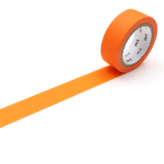MT Washi Tape - Matte Orange - Winter's Moon 