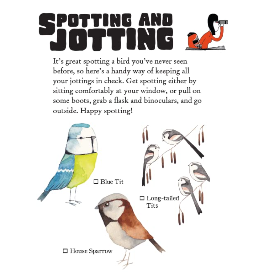 'Our Garden Birds: a Bird for Every Week of the Year' Book - Winter's Moon 
