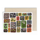 'Flower Collection' Greetings Card - Winter's Moon 
