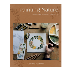 'Painting Nature' book by Gemma Koomen - Winter's Moon 