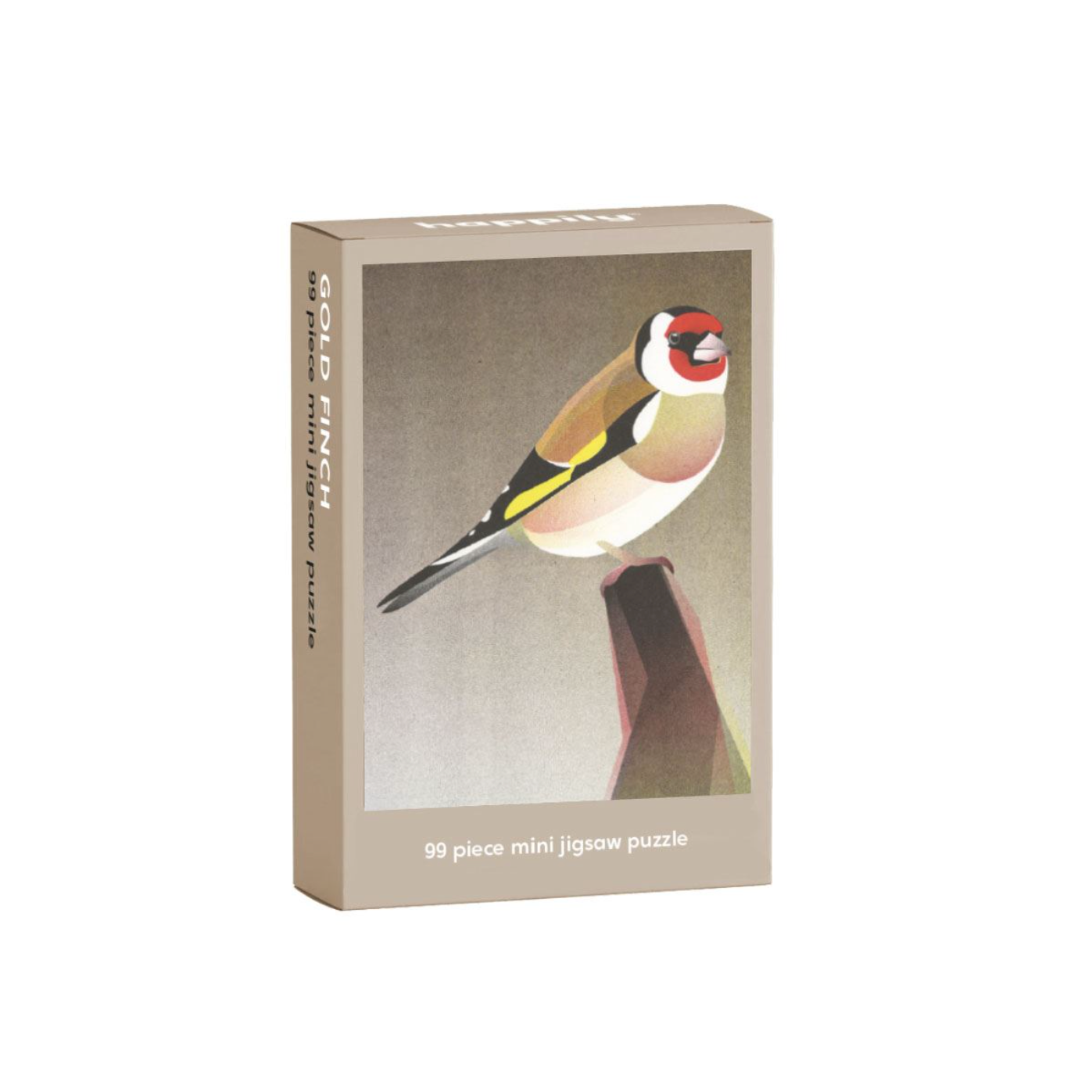 bookspeed - happily puzzles mini gold finch puzzle - winter's moon