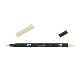 tombow abt - cappuccino dual pen on white background - winter's moon