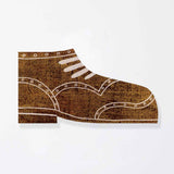Shoe Die-Cut Greetings Card - Winter's Moon 