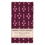 Very Slim List Book - Ugizawa Damson