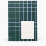 Notem UMA Notebook Small - Dark Green - Winter's Moon 