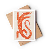 'Dragon' Greetings Card
