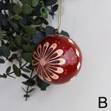 Papier Mâché Bauble - Berry