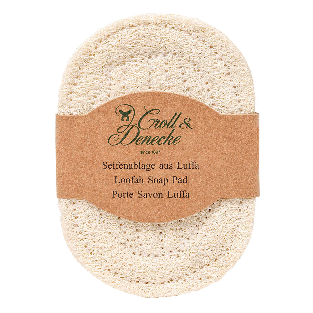 croll & denecke - loofah soap pad on white background - winter's moon