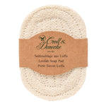 croll & denecke - loofah soap pad on white background - winter's moon