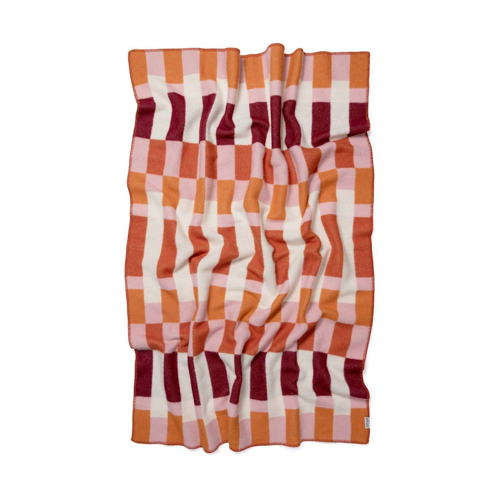 Laid out Sophie Home Studie Blanket on white background