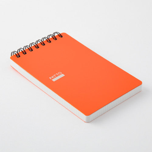 Ringbound Orange Midori Patto Memo Pad 