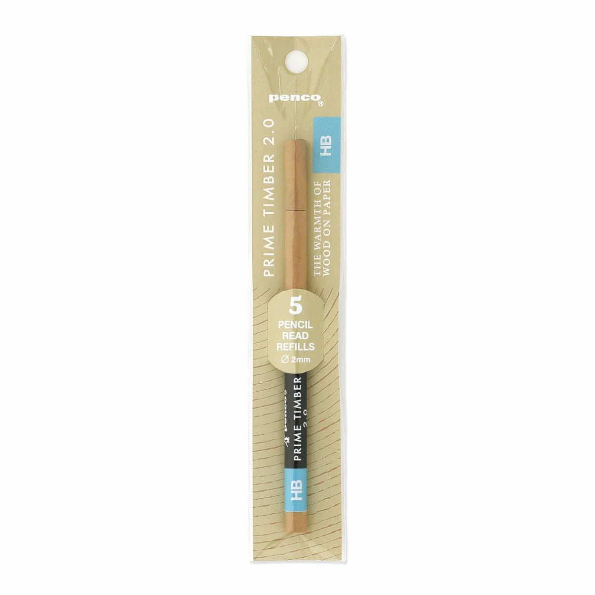 stone marketing - prime timber mechanical pencil refill hb in packaging - winter's moon