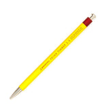 stone marketing - penco prime timber mechanical pencil in yellow on white background - winter's moon