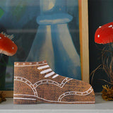 Shoe Die-Cut Greetings Card - Winter's Moon 