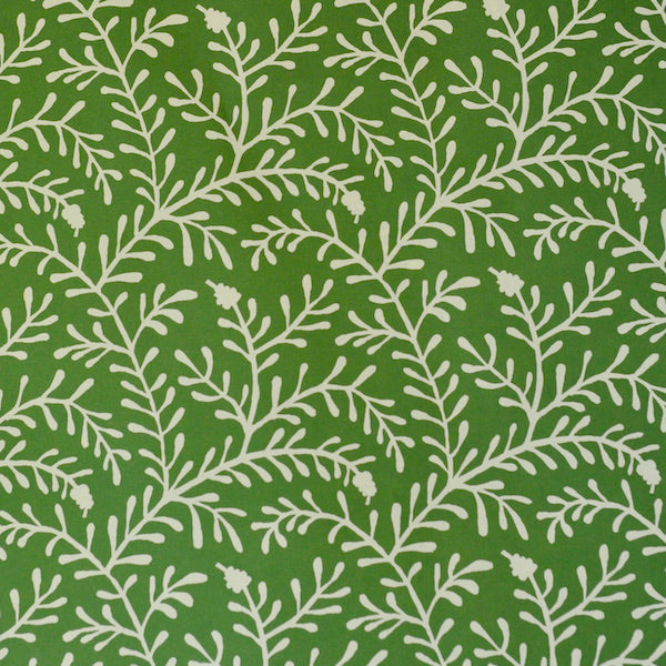 Cambridge Imprint 'Sprig Pea Green' Wrapping Paper | Winter's Moon
